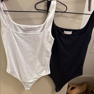 Babaton Classic Black and White Bodysuits
